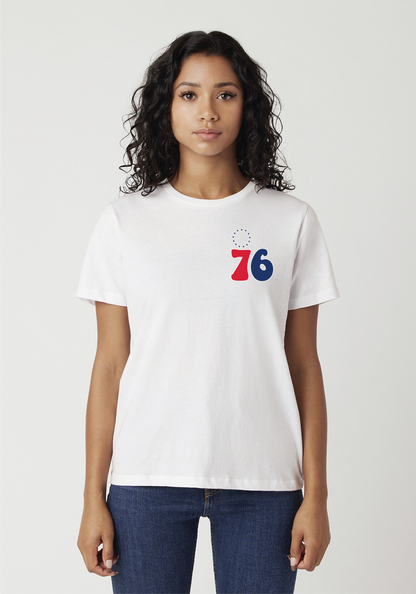 Ladies Philadelphia 76ers 10,9,8 TShirt