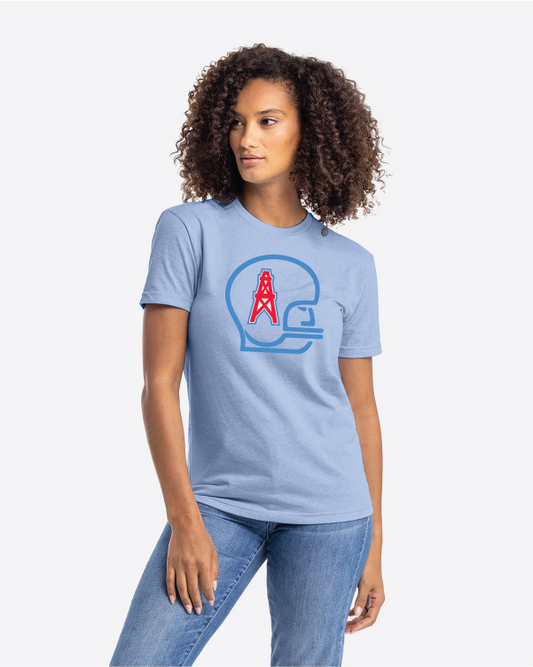 Unisex Houston Oilers Helmet Tee