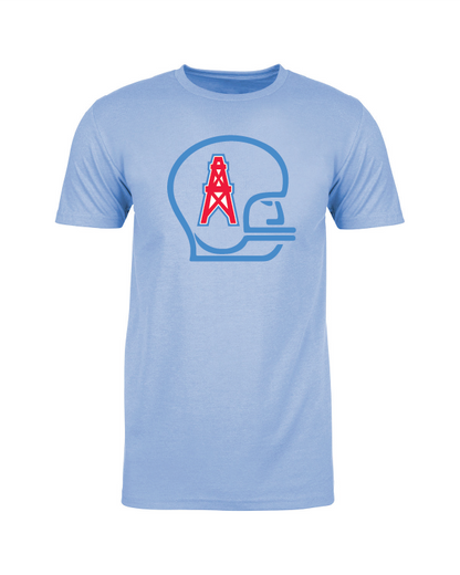 Unisex Houston Oilers Helmet Tee