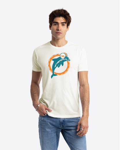 Unisex Throwback Miami Dolphins Tee