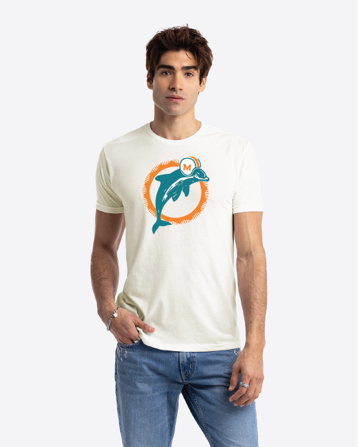 Unisex Throwback Miami Dolphins Tee