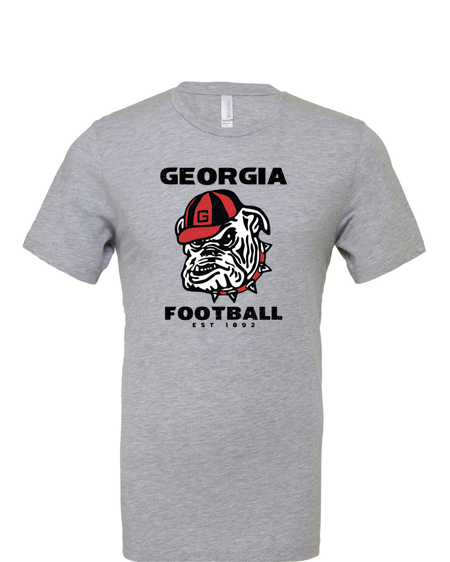 Unisex Classic Georgia Bulldog Football TShirt or Crewneck