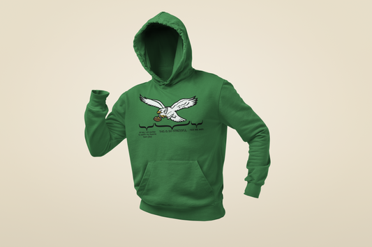 Unisex & Youth Eagles Game Time Feeling Hoodie