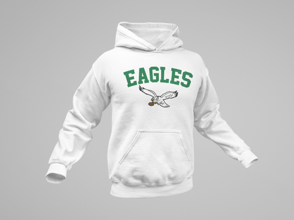 Unisex & Youth Simple Eagles Throwback Hoodie