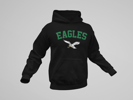 Unisex & Youth Simple Eagles Throwback Hoodie