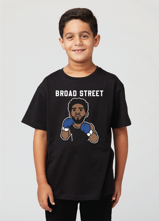 Philadelphia 76ers Youth Broad Street EmBully TShirt