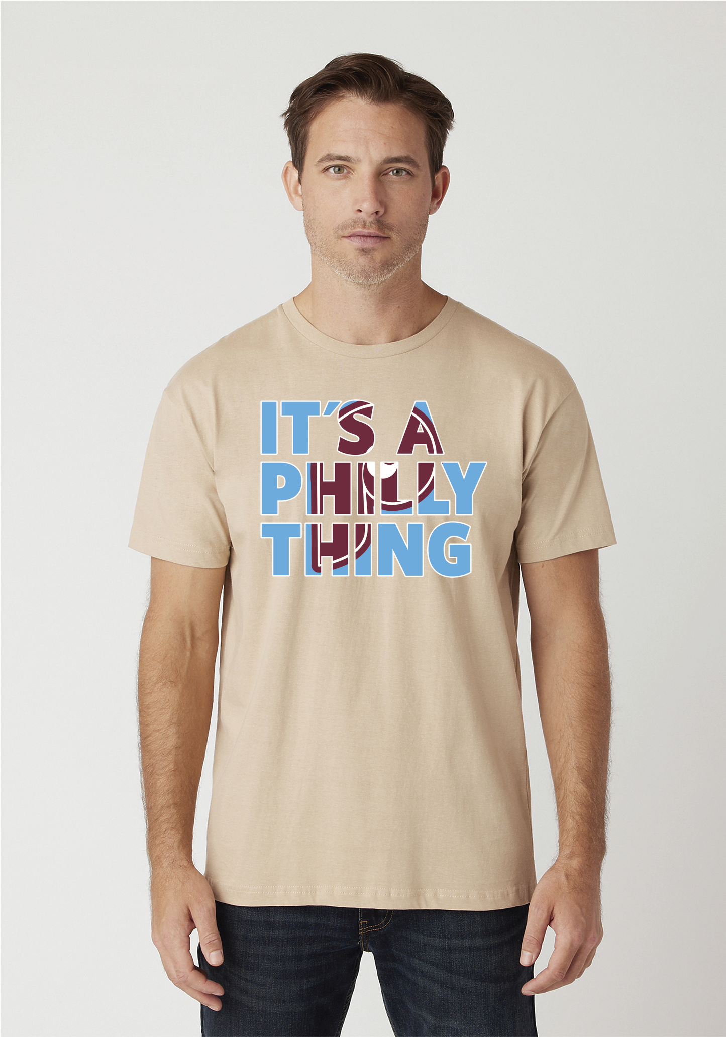 Philadelphia Phillies Its A Philly Thing Throwback Fill T-Shirt