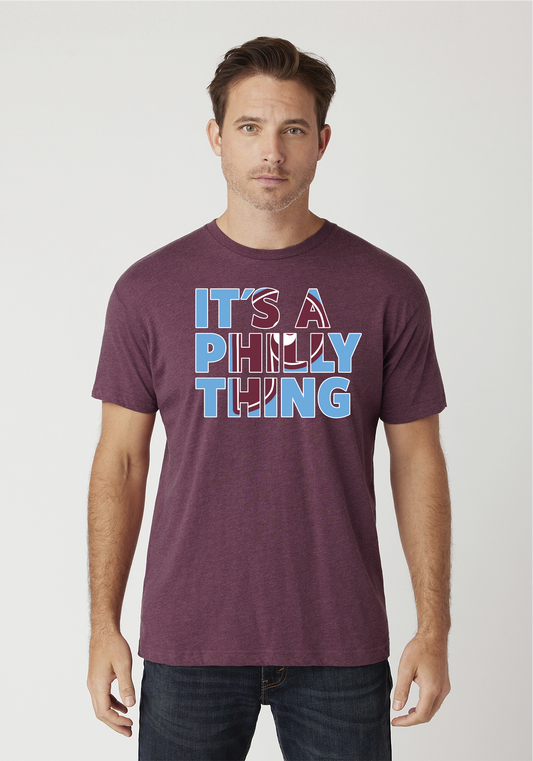 Philadelphia Phillies Its A Philly Thing Throwback Fill T-Shirt