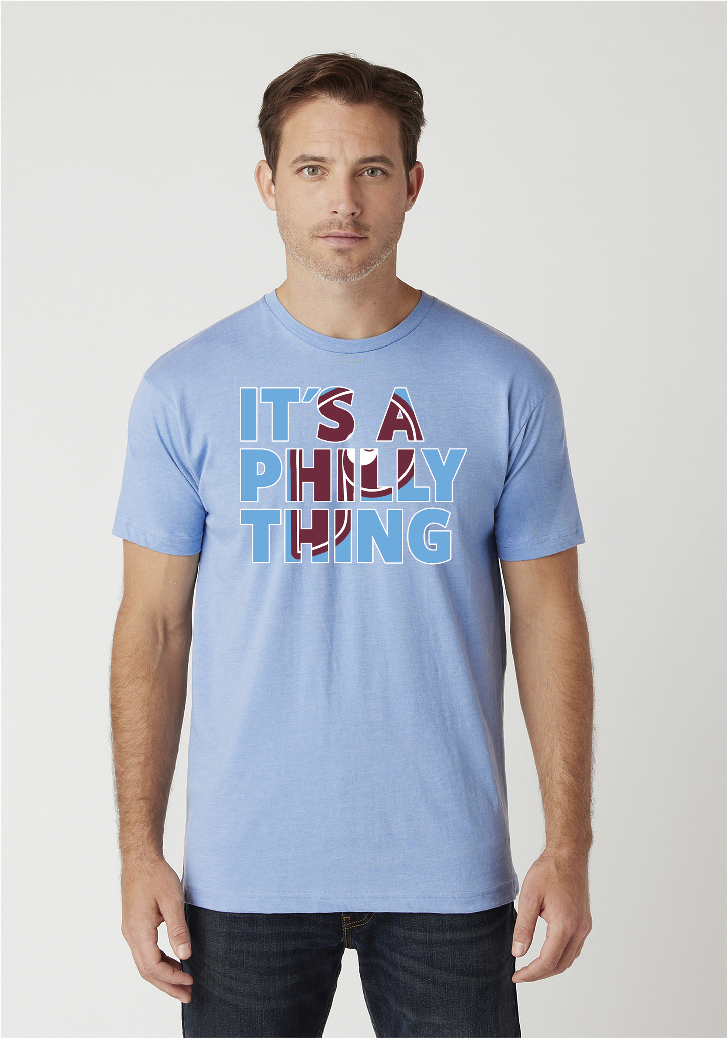 Philadelphia Phillies Its A Philly Thing Throwback Fill T-Shirt