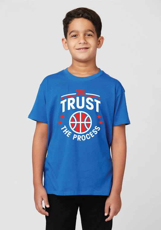 Philadelphia 76ers Youth Trust the Process TShirt